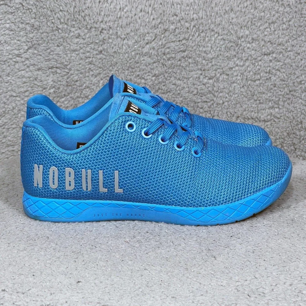 Nobull Superfabric Trainers Womens Size 7.5 Shoes Sneakers Blue
